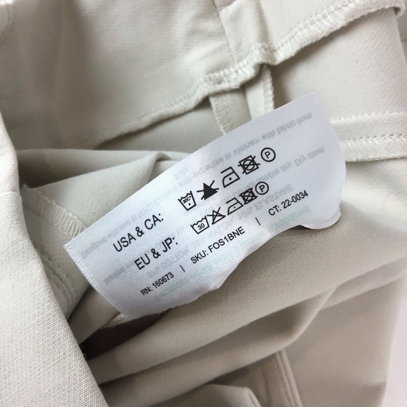 NWT MM Lafleur The Foster Pants 1.0 in Bone | 0 - Picture 15 of 16